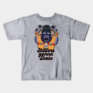 Skaters Gonna Skate Kids T-Shirt